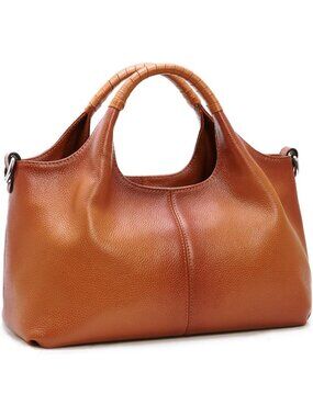 Women's Sorrel Genuine Leather Shoulder Satchel Designer Crossbody Hobo Bags